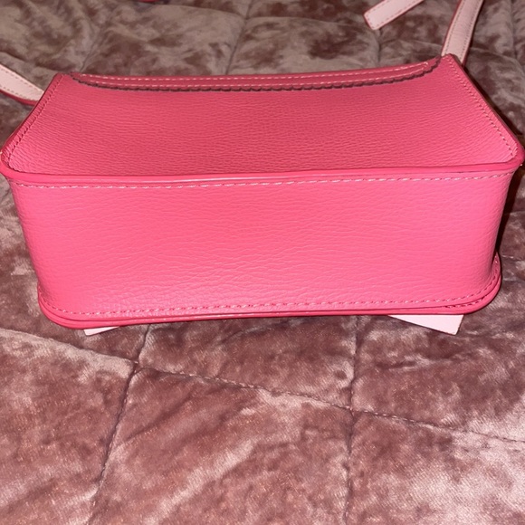 Kate Spade Pink Bow Crossbody Purse - Picture 5 of 8
